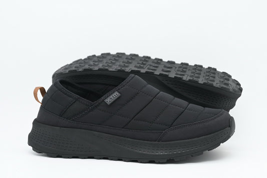 XTM Mountain Slipper - Insulated Ripstop Camp Shoe - Black