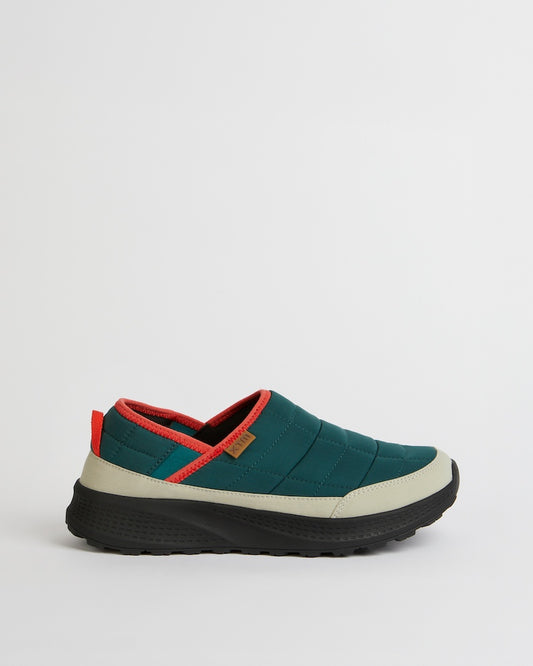 XTM Mountain Slipper - Insulated Ripstop Camp Shoe - Pine