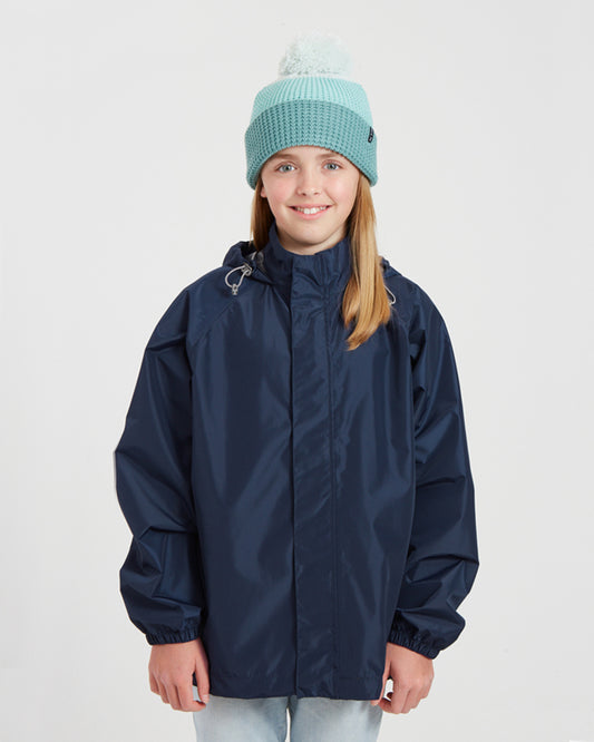 Stash 2L Kids Packable Rain Jacket Patriot Blue