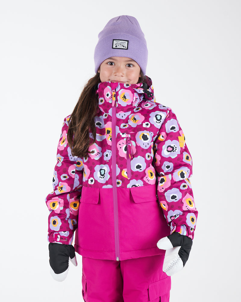 Yama II Kids' Snow Jacket - Fuchsia Poppy