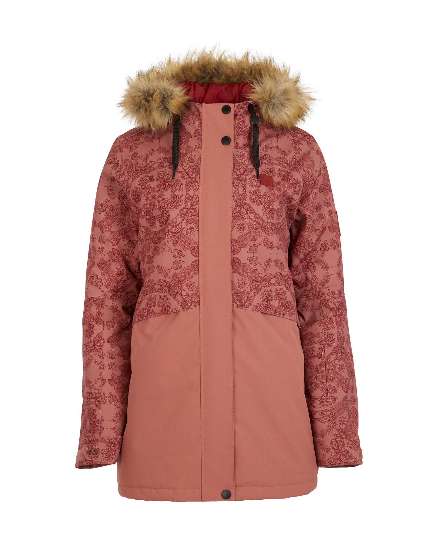 Dusty Pink Paisley