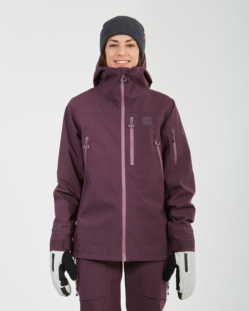 Solitaire Ladies Ski Jacket Plum – XTM Performance