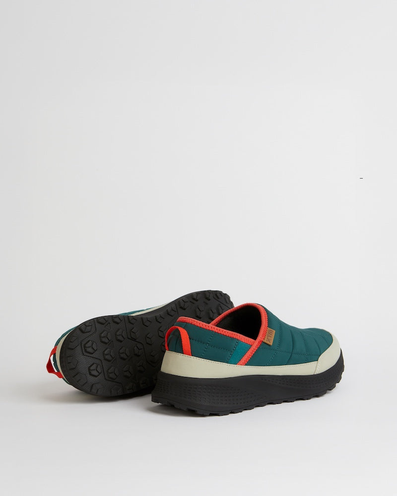 XTM Mountain Slipper - Insulated Ripstop Camp Shoe - Pine