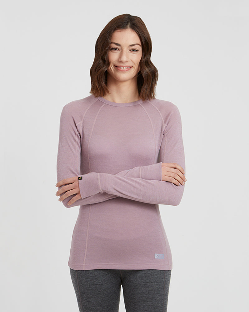 Womens Merino 230 Wool Thermal Long Sleeve Top – XTM Performance