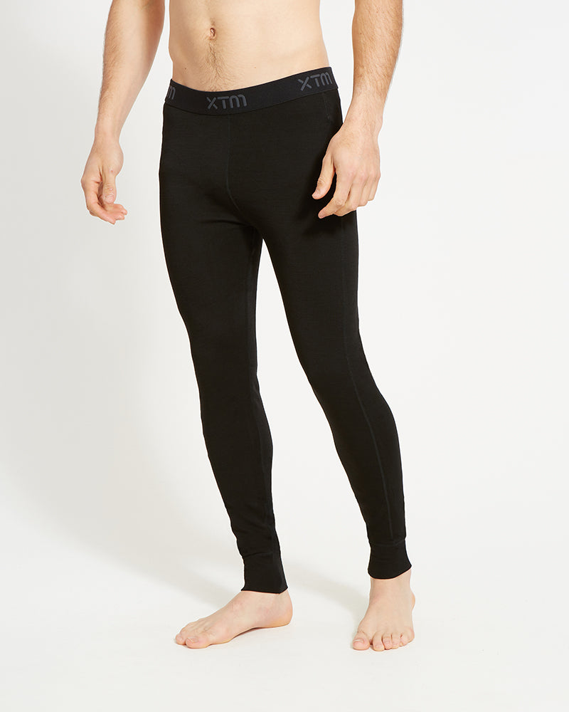 Men Thermal Underwear Merino Wool Pants / Leggings Camel ALS Australia 