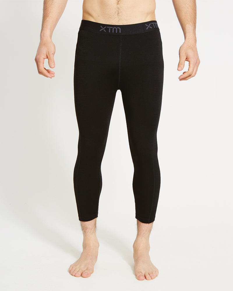 XTM Men's Merino 230 Wool 3/4 Length Thermal Pants