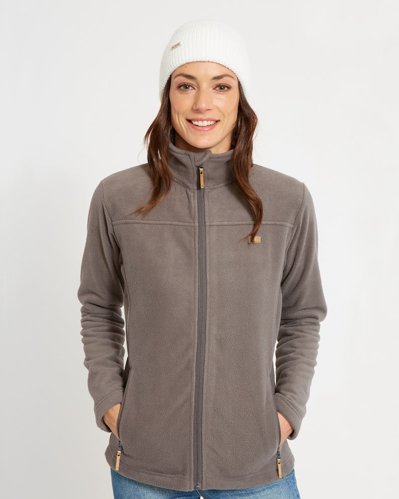 Wanderer II Womens Zip-Up DWR Fleece Jacket – XTM Performance