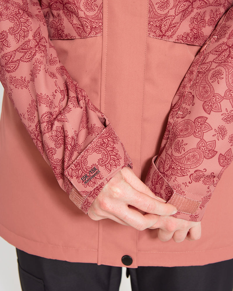 Dusty Pink Paisley