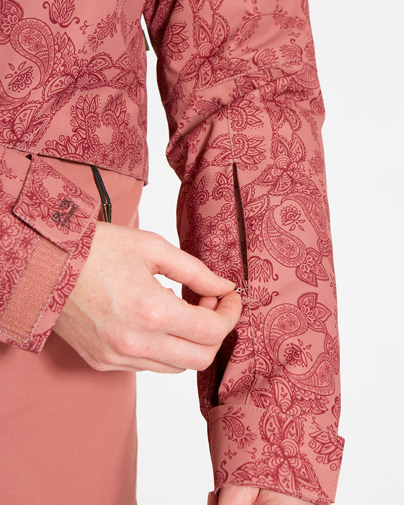 Dusty Pink Paisley