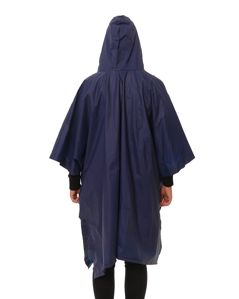 Stash Packable Rain Poncho - XTM - Navy – XTM Performance